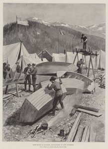 From Euston to Klondike, Boat-Building at Lake Linderman